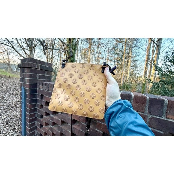 Dooney & Bourke Small CHICAGO CUBS Crossbody Leather Purse New Tote Handbag - Picture 11 of 12